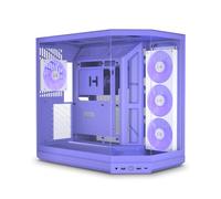 HYTE Y50 RGB Essential - Case per PC da gioco, con 4 ventole aRGB (1 x 120 mm + 1 x 360 mm di retromarcia), telaio ATX a doppia camera per desktop, compatibile con scheda madre con connessione