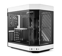HYTE Y60 Modern Estetic Dual Chamber Panoramic Tempered Glass Mid-Tower ATX Computer Gaming Case con PCIE 4.0 Riser Cable Incluso, Bianco (CS-HYTE-Y60-BW)