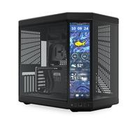 HYTE Y70 Touch Infinite Pitch Black ATX Midi Tower Gaming Geh?use schwarz Seitenfenster