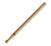 HYTOOS Punta da trapano a cono invertito da 3 mm, per pulire cuticole, serie titanio, punte diamantate russe professionali di sicurezza sotto le unghie, per cuticole e pelle morta, accessori per