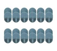 HYTROVE 12 Pezzi Ganci per Mensole in Plastico Antiscivolo per Congelatori e Frigoriferi, Clip per Ripiani Installazione Facile, Supporti per Espositori e Scaffali