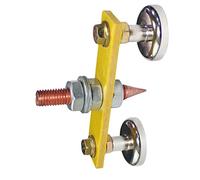 HYTROVE 1Pezzi Magnetico Per Saldatura Elettrica Strumento Professionale Con Forte Accoppiamento Magnetico Design Doppia Testa Con Coda Filo Per Lavori