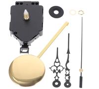 HYTROVE 1set Meccanismo di Orologio Pendolo Silenzioso con Kit di Ricambio per Orologi Murali Completo per Riparazione e Creazione Orologi Fatti Mano Adatto per Ufficio e Casa