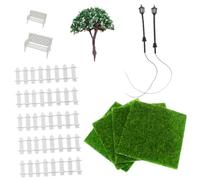 HYTROVE 1set Miniature Per Casa Delle Bambole Di Decorazioni Per Giardino e Cortile Accessori Vividamente Realistici Per Paesaggi e Scene Decorative