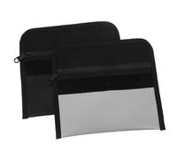 HYTROVE 2 pezzi Borsa Portadocumenti Ignifuga Pz Design con Cerniera Protegge Documenti Importanti per Ufficio Resistente Polvere e Usura