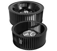 HYTROVE 2 pezzi Ruota Ventilatore Cucina con Motore Sostitutivo Accessori Ventola per Estrattori d'Aria Facile Installazione e Alta Compatibilità