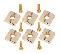 HYTROVE 2 set Bloccaggi per con Viti per Chitarra Elettrica Accessori per Ponte Tremolo Facile da Installare Compatibile con Chitarre Doppio Rocker Confezione