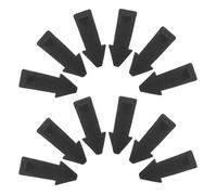 HYTROVE 20 Pezzi senza Pvc Pavimento Cm 8,3x3,5x1,6 e Nero da Design per Mantenimento Interna Danneggiare Pavimenti