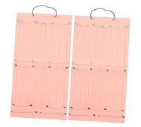 HYTROVE 2pezzi Borsa Organizzatrice Per Accessori Feltro Per Bows Da Bambina Per Appenderla Armadio o Dietro La Porta Pratica e Resistente