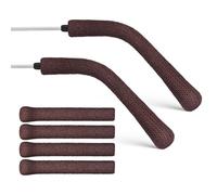 HYTROVE 3 Paia di Copri Aste per Occhiali Stile Elegante in Nylon e Spandex Antiscivolo e Resistenti, Design Semplice per Fissaggio Comodo degli Occhiali