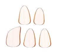 HYTROVE 5pezzi Unghie Protettive Finte Per Guzheng Adatte Per Pratica e Esercizi Angoli Arrotondati Per Proteggere Le Dita Realizzate in Materiali Di Buona Qualità Resistenti e Sicuri