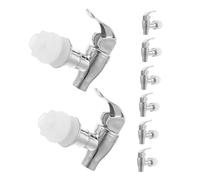 HYTROVE 8 Pezzi Rubinetto per Dispenser Bevande Resistente e Elegante per e Succhi Ricambio per Secchi e Brocche