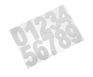 HYTROVE Adesivi 10 Pezzi Cassetta Postale Impermeabili e per Numerici Design Audace e Leggibile Autoadesivi Numeri Civici Bianco per Consegne e Segnaletica Esterna