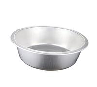 HYTROVE Bacino in Alluminio Spesso Fondo Piatto, Stabile e Sicuro da Usare, come Contenitore per Verdure in Cucina, Accessorio Pratico per Uso Domestico