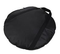 HYTROVE Borsa per Piatti Rotonda in Materiale Oxford Resistente All’usura Tasca Interna Porta Accessori, Custodia Professionale per Trasporto Strumenti da Batteria, Borsa Maneggevole Tipo