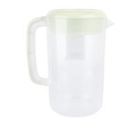 HYTROVE Caraffa D'acqua in Plastica Trasparente da 4000ml con Coperchio e Scala Graduata, Resistente e Capiente per Uso Domestico e Caffetteria
