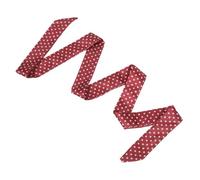 HYTROVE Cintura Foulard a Puntini Rossi in Tessuto per Donna, Design Francese