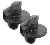 HYTROVE Clip per Microfono Girevole per Asta del Microfono Regolabile in Metallo per Registrazioni Audio 2 Pezzi