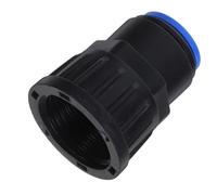 HYTROVE Connettore Rapido per Tubo Giardino Filettato Adattatore Resistente in Pom per Irrigazione e Annaffiatura Multifunzione