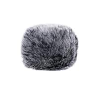 HYTROVE Copertura per Microfono Professionale in Peluche, Antivento e Antischizzi, Fodera Sostituibile per Registrazioni e Performance