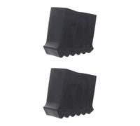 HYTROVE Copertura per Piedi Scala 2 Pezzi in Gomma Antiscivolo per Scale di Sicurezza Piedini Resistenti per Uso Interno ed Esterno