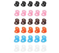 HYTROVE Cuscinetti Confortevole Paia 30 Antiscivolo Silicone e Auricolari in Supporto Morbido Set per Occhiali Corsa