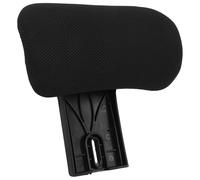 HYTROVE Cuscino Spessore Ufficio Regolabile da per Sedia a e Poggiatesta Nero Imbottitura Comfort Installazione Facile Schienale 1-1,9 Cm Adatto