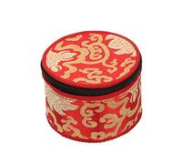 HYTROVE Custodia Per Ciotola Tibetana Buddista Cerniera, Borsa Leggera e Resistente Per Trasporto Sicuro Di Campane Tibetane Da Meditazione, Piccola e Pratica Per Viaggi e Attività All’aperto