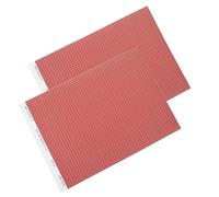 HYTROVE Materiale per Coperture Edili in Carta Marrone 2 Fogli per Casa in Miniatura da Costruire Dettagli Realistici e Facile Applicazione per Bricolage