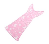 HYTROVE Mermaid Style For Glow in The Dark Wearable Blanket Soft Polyester Fiber Lightweight And Machine Washable For Home Travel Outdoor Adventures