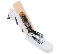 HYTROVE Mini Cucitrice Manuale a Forma di Gatto in Legno Intagliato, Spillatrice e Ufficio, Cucitrice da Scrivania Decorativa per Scuola e Uso Domestico