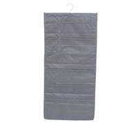 HYTROVE Organizer da Appendere Oxford per Biancheria Intima e Calzini 30 Tasche, senza Odore e Facile Identificazione, per Barra dei Vestiti