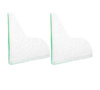 HYTROVE Paraspruzzi per Vasca da Bagno e Lavello, Set 2 Pezzi, Protezione Antispruzzo Trasparente Motivo Increspatura d'Acqua, Facile Montaggio Senza Strumenti per Bagno e Doccia