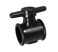 HYTROVE Parti Ricambio Ombrellone da Giardino, Connettore Vite 2,9 Cm in Plastico Nero, Compatibile e Stabile per Ombrelloni da Terrazza e