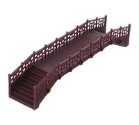 HYTROVE Ponte di Plastica in Miniatura per Decorazioni da Giardino Accessorio per Micro Paesaggi Ornamento Fatti a Mano per Case delle Bambole e Acquari