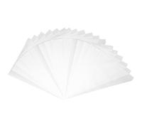 HYTROVE Sacchetti per Stucco per Piastrelle 100 Pezzi in Ldpe Bianco, Borsa per Muratura Funzione di Spremitura Pulita e Protezione Mani, per Lavori di Intonaco