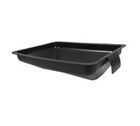 HYTROVE Sedia Comoda per Anziani in Abs Nero, Design Ergonomico Riutilizzabile Multifunzionale, per Uso Ospedaliero a Fianco del Letto