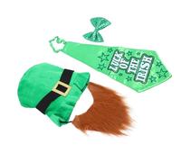 HYTROVE Set 1 Cappello Trifoglio Verde per St Patrick's Day Resistente Lavorazione Fine, Accessorio Chic per Foto e Uso Quotidiano