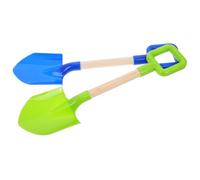 HYTROVE Set 2pezzi Badile per Neve e Spiaggia con Manico in Legno, Pala da Neve e Sabbia Portatile, Facile da Usare per Attività Esterne e Festa Estiva