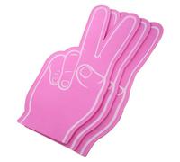 HYTROVE Set 3 Pezzi di Schiuma per Tifo, Accessori Sportivi per Competizioni e Feste, Mani di Schiuma Portatili per Appassionati di Calcio e Party Supplies