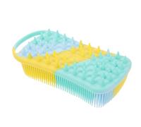 HYTROVE Spazzola per Massaggio Chioma in Silicone per Neonati, Facile da Impugnare, Sollievo dal Prurito, per Bagno e Pulizia del Cuoio Capelluto