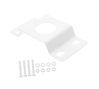 HYTROVE Staffa Robusta per Montaggio Pali Lampione Supporto in Ferro per Luci Esterne Montaggio Semplice e Resistente per Luci Solari da Giardino con Viti Incluse Adatta Strade e Cortili