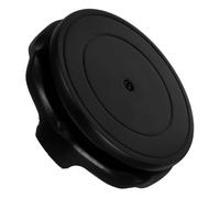 HYTROVE Supporto Rotondo in Legno per Piante e Vasi da Interno ed Esterno Base Solida per Acquario e Espositore Multifunzionale per Decorazioni Sgabello Vintage Nero Opaco Girevole