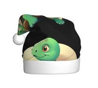 HYTTER Little Turtle in the Shell - Cappello natalizio per adulti, con tesa morbida e soffice, leggero e confortevole