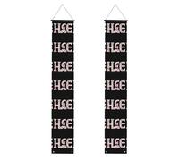 HYTTER Striscione per portico di laurea con lettere stampate con amore, robusto, durevole, lavabile e riutilizzabile, decorazione per feste, cerimonie, porte d'ingresso