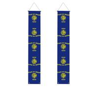 HYTTER Striscione per portico di laurea stampato con bandiera dell'Oregon, robusto, durevole, lavabile e riutilizzabile, decorazione di laurea per feste, cerimonie, porte d'ingresso