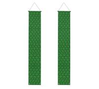 HYTTER Striscione per portico di laurea stampato in pelle di serpente verde, robusto, durevole, lavabile e riutilizzabile, decorazione per feste, cerimonie, porte d'ingresso