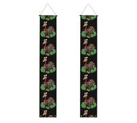 HYTTER Striscione per portico di laurea stampato Turchia nel trifoglio, robusto, durevole, lavabile e riutilizzabile, decorazione per feste, cerimonie, porte d'ingresso