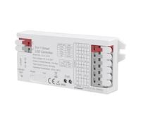 Hyuduo 3.0 Controller Striscia LED, Modalità 5-in-1 RGBCCT, 20A | Frequenza a 6 livelli per luce silenziosa, terminali a connessione rapida senza attrezzi, memoria di stato di accensione,