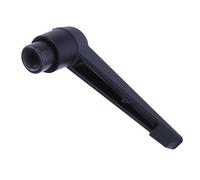 Hyuduo 4PCS Maniglia regolabile Metallo Riparazione delle manopole della macchina Leva di serraggio regolabile Acciaio inossidabile M4 / 5/6/8/10/12 con filettatura interna(M5-50mm)